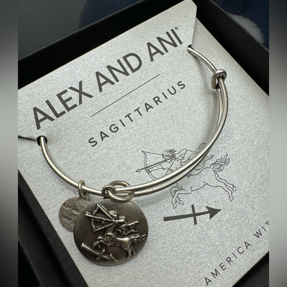ALEX AND ANI Sagittarius Charm Bracelet